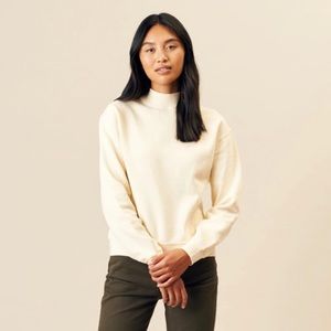 Uniqlo Mercer Mock neck 100% cotton shirt